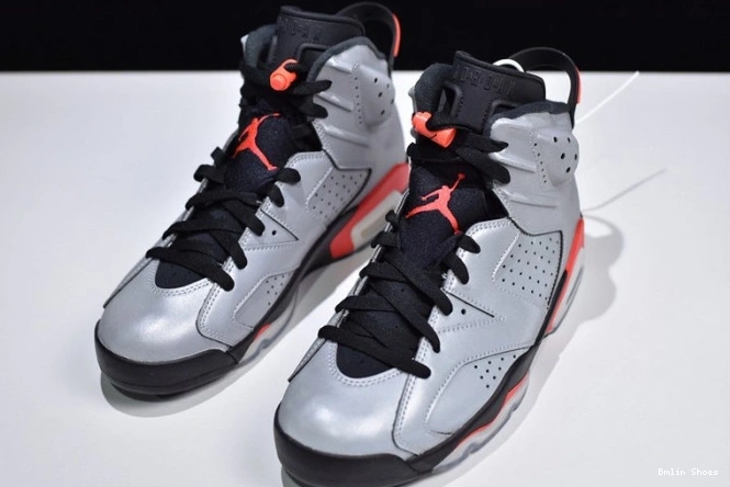 Bmlin Shoes Reflective 3M 6 CI4072-001 JSP Air Jordan Infrared 0701